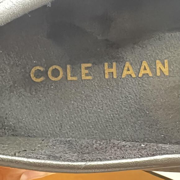 Cole Haan Shoes Mens 9 Black Leather Bit Driving Loafers Slip On Casual Comfort